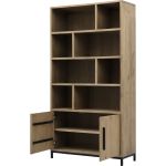Boekenkast Brandon 2 deurs