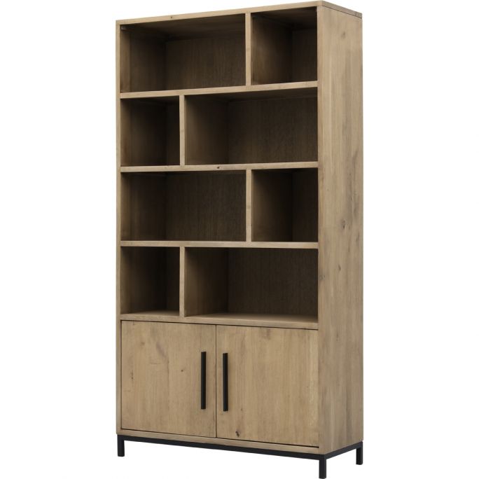 Boekenkast Brandon 2 deurs
