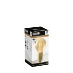Calex LED Glassfiber GLS-Lamp A60  220-240V 2,3W 60lm E27, Goud 1800K dimbaar