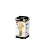 Calex LED Glassfiber GLS-Lamp A60  220-240V 2,3W 60lm E27, Goud 1800K dimbaar