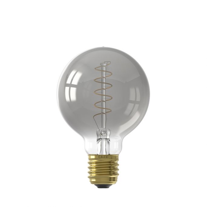 Calex LED Flex Filament Globe lamp G80 Titanium