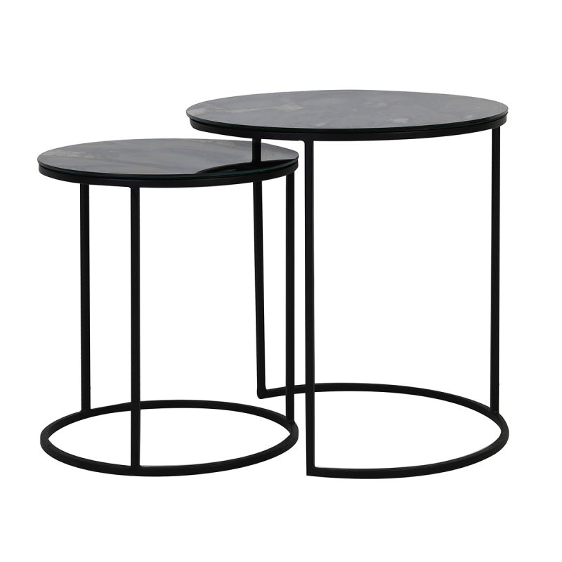 Bijzettafel Dubai set van 2