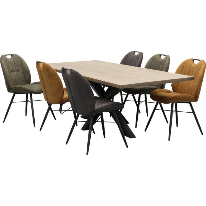 Eettafel Zeno rechthoekig