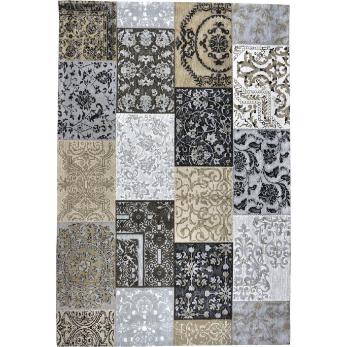 Vloerkleed Dewi Antraciet 160x240