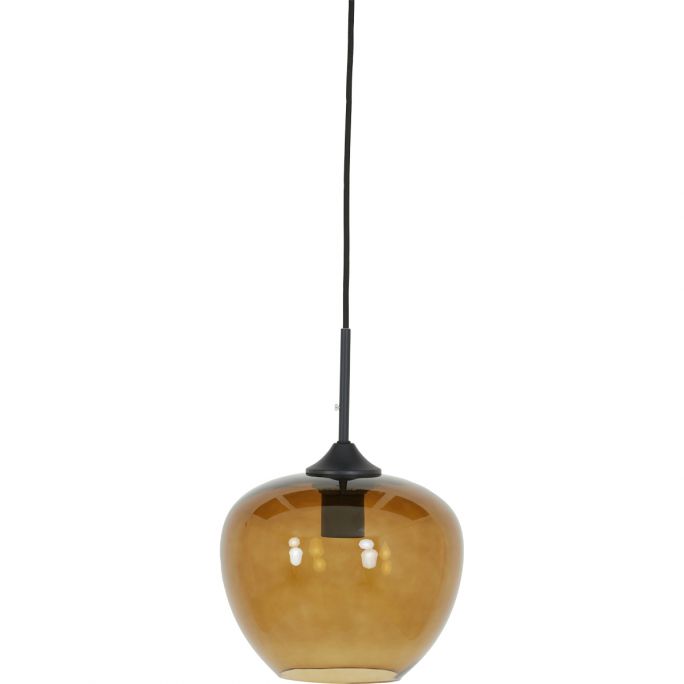 Hanglamp Meya 15cm hoog bruin