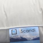 Hoofdkussen Scandi 3 kamer eendendons 60x70