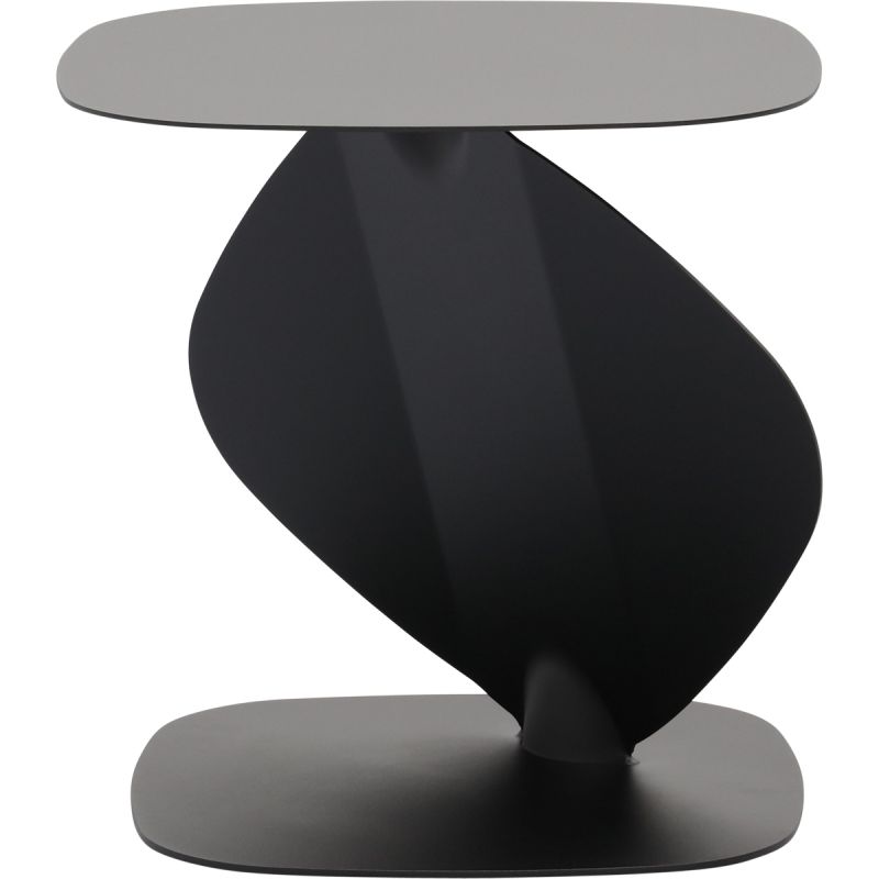 Spinder Design bijzettafel Ziggy 44 cm staal zwart