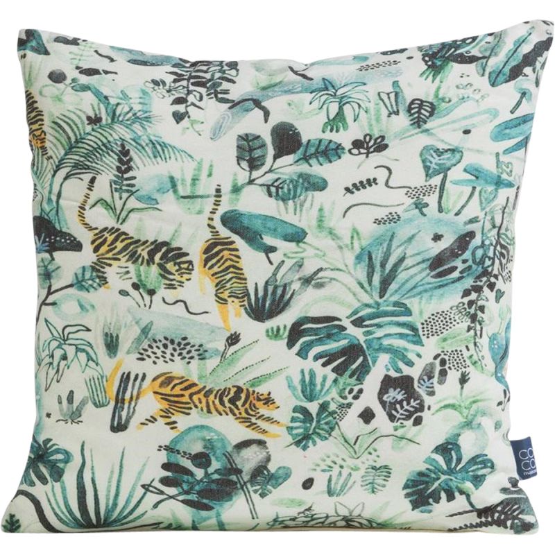 Kussen Crazy Jungle 45x45 multi