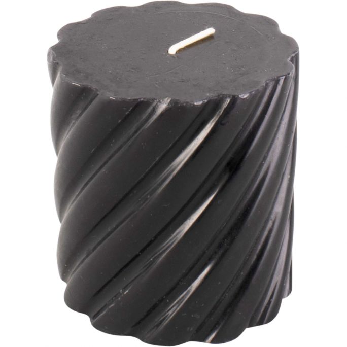 Stompkaars Swirl zwart 7,5cm hoog