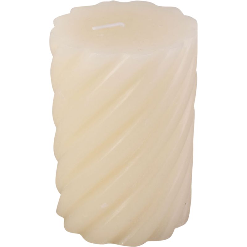 Stompkaars Swirl ivoor 10cm hoog