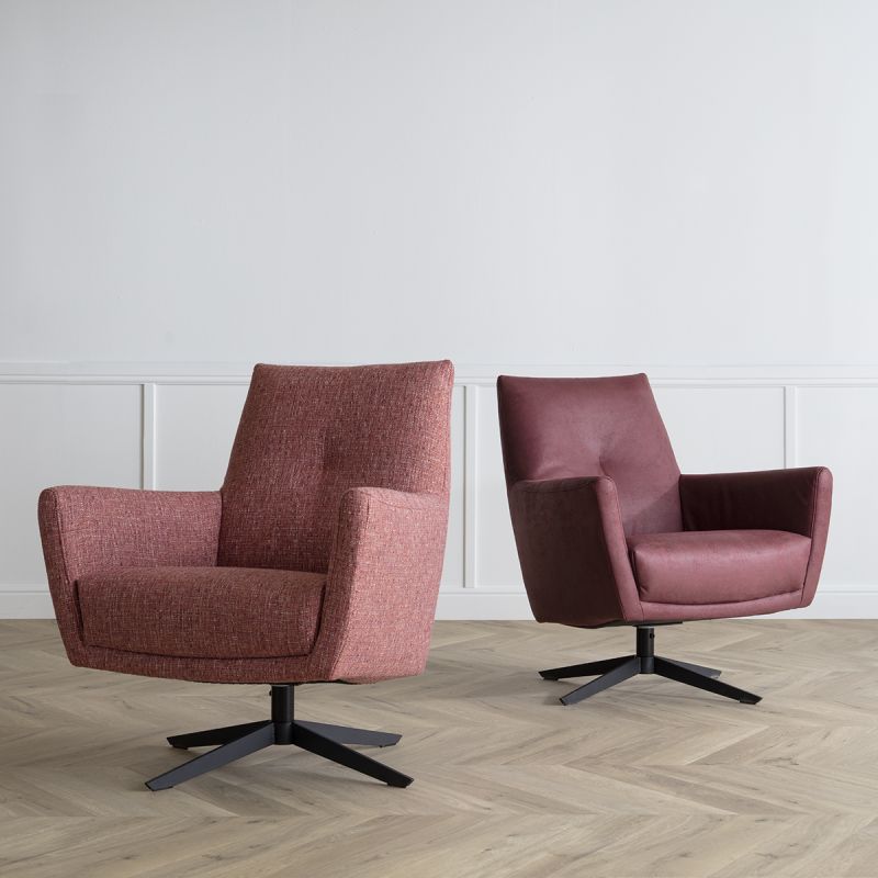 Draaifauteuil hoog Roos