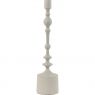 Kandelaar Sheva 42cm hoog mat lichtgrijs