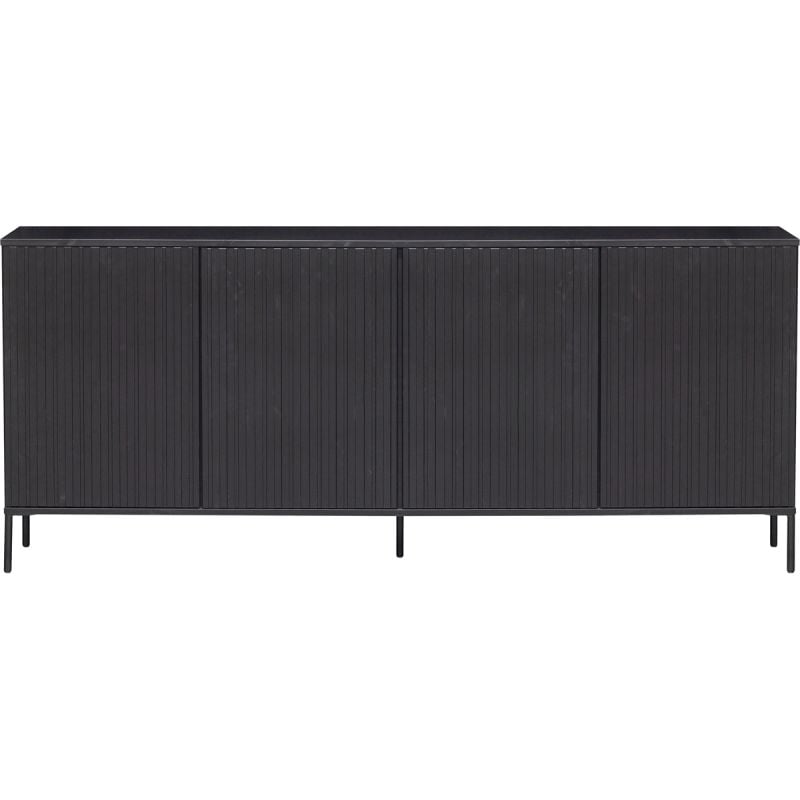Dressoir Gravure New Grenen Zwart