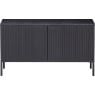 Tv-meubel Gravure New 100 cm Grenen Zwart