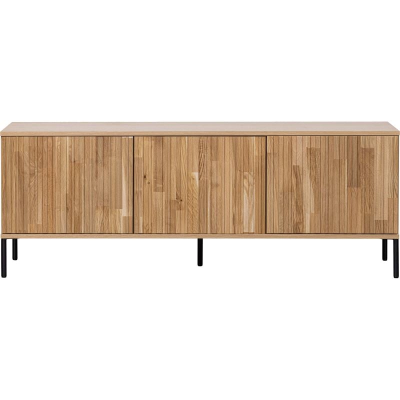 Tv-meubel Gravure New 150 cm Eiken Blanke lak afbeelding