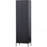 Hoge kast Gravure New Grenen Zwart
