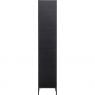 Hoge kast Gravure New Grenen Zwart