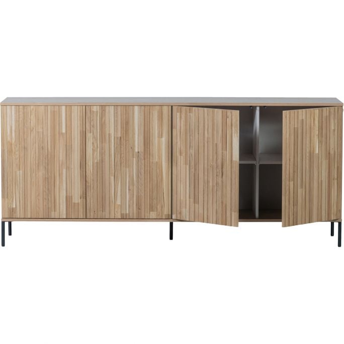 Dressoir Gravure New Eiken Blanke lak