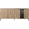 Dressoir Gravure New Eiken Blanke lak