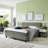Boxspring Scandi start vlak 180x200 Luca zinc