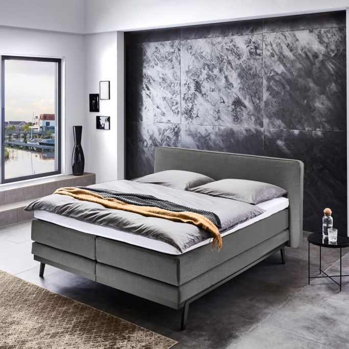 Intrekking Gietvorm huurder Boxspring Scandi style elektrisch verstelbaar 180x200 Cape Zinc NLslaapt.nl