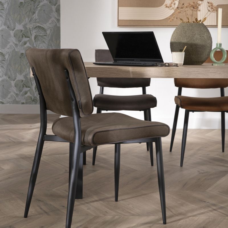 Eetkamerstoel Kian Cognac