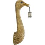 Wandlamp Struisvogel antiek brons