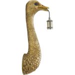 Wandlamp Struisvogel antiek brons