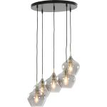 Hanglamp Rozy 5-lichts rond