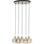 Hanglamp Rozy 5-lichts rond