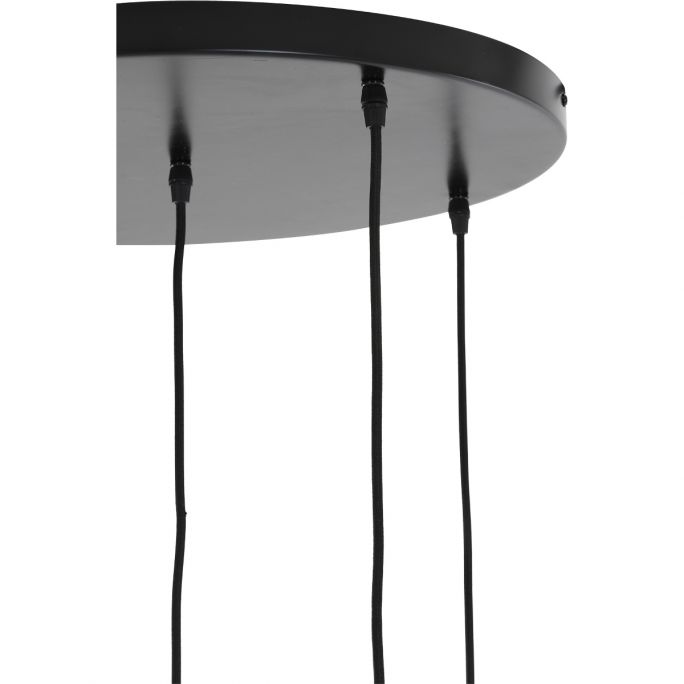 Hanglamp Rozy 5-lichts rond