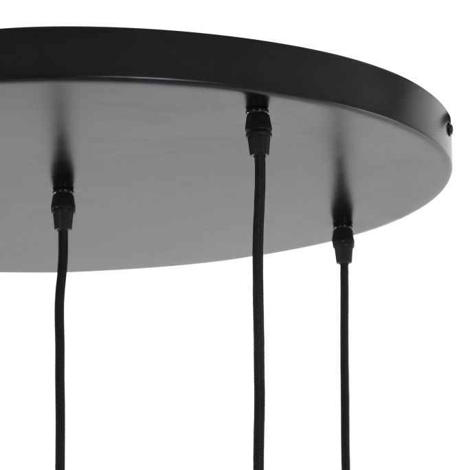 Hanglamp Rozy 5-lichts rond