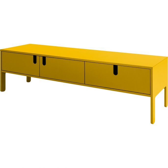 TV meubel Unique large geel