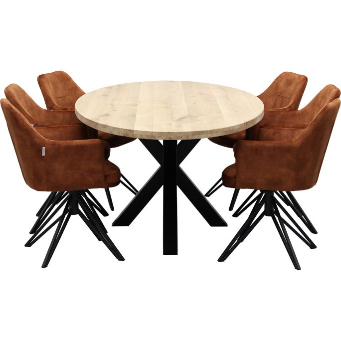 Eettafel Zeno ovaal