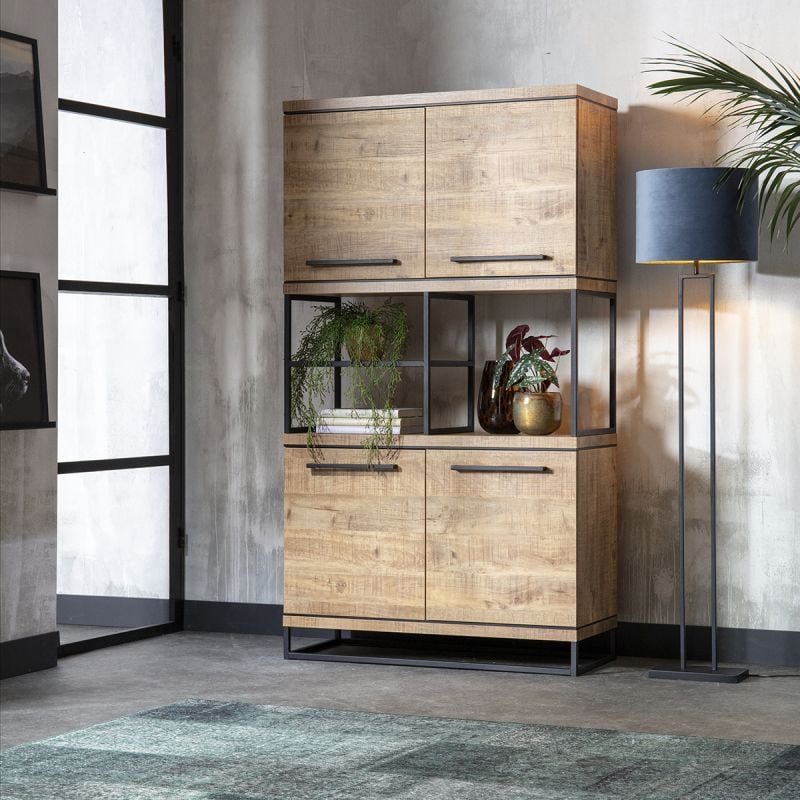 Barkast London 110  x  200 cm Mango