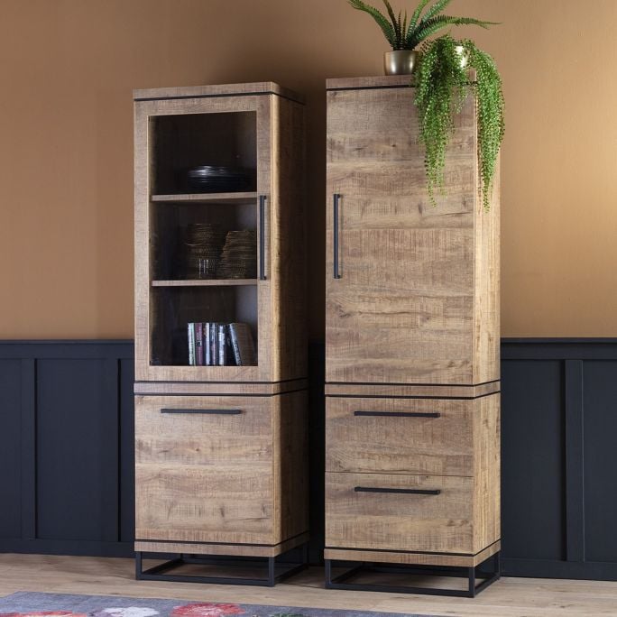 Vitrinekast London Mango