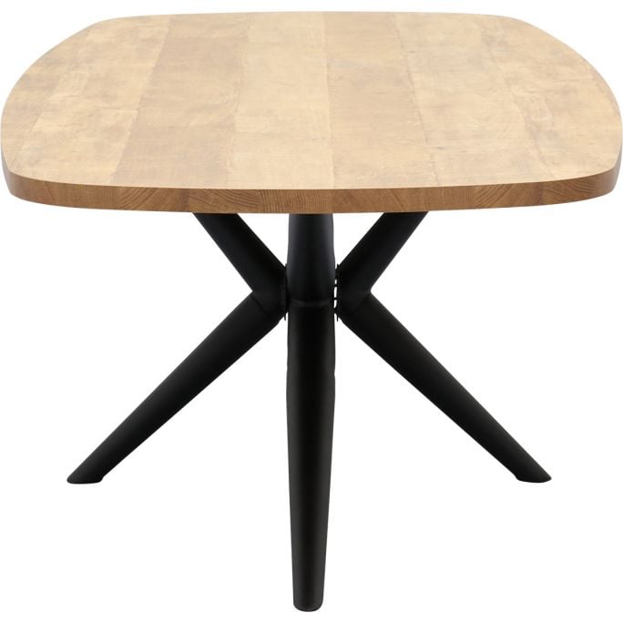 Knop Langskomen Inwoner Eettafel Selby 250cm | Budgethomestore.nl