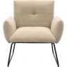 Fauteuil Dozza Teddy beige