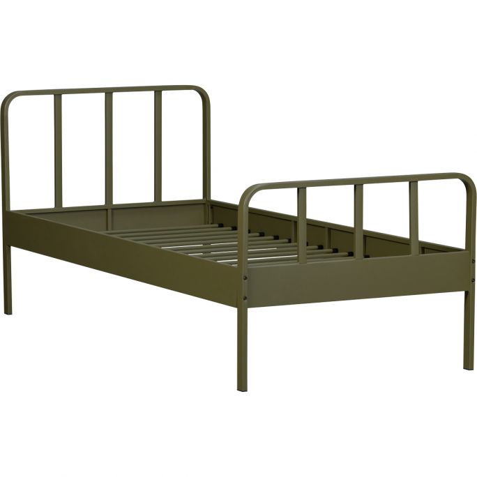 Mees bed metaal army 90x200 cm