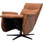 Relaxfauteuil Faith met 3 vlaks rug