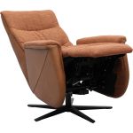 Relaxfauteuil Faith met 3 vlaks rug