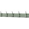 Kapstok Fusion 5 haken Dusty Green