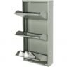 Schoenenkast Bobbie 3 lade Dusty Green (6 paar schoenen)