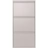 Schoenenkast Bobbie 3 laden Silky Taupe (6 paar schoenen)