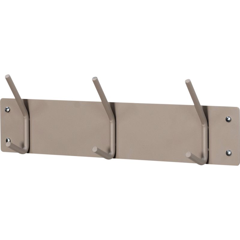 Kapstok Fusion 3 haken Silky Taupe afbeelding