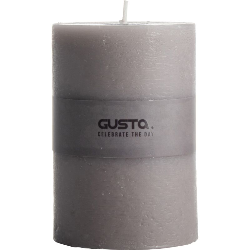 Kaars Rustiek 8x10 taupe