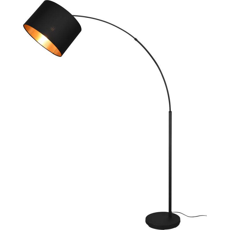 Reality Bolivia Vloerlamp 1x E27 10W Zwart