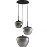 Hanglamp Meya 3-lichts smoke