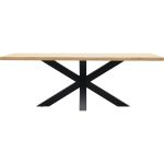 Eettafel Aspen rechthoek 240x100 - spinpoot 10x10 - Ecofix