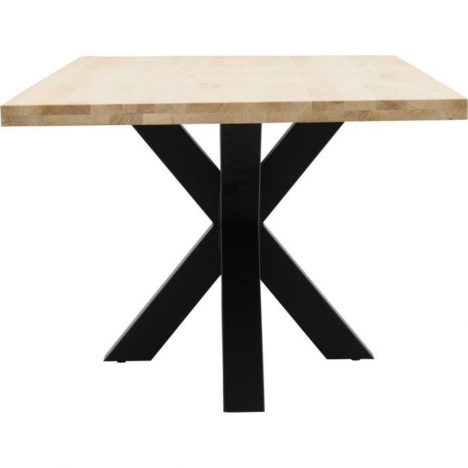 Eettafel Aspen rechthoek 240x100 - spinpoot 10x10 - Ecofix
